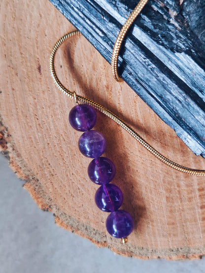 Cleo Amethyst Necklace