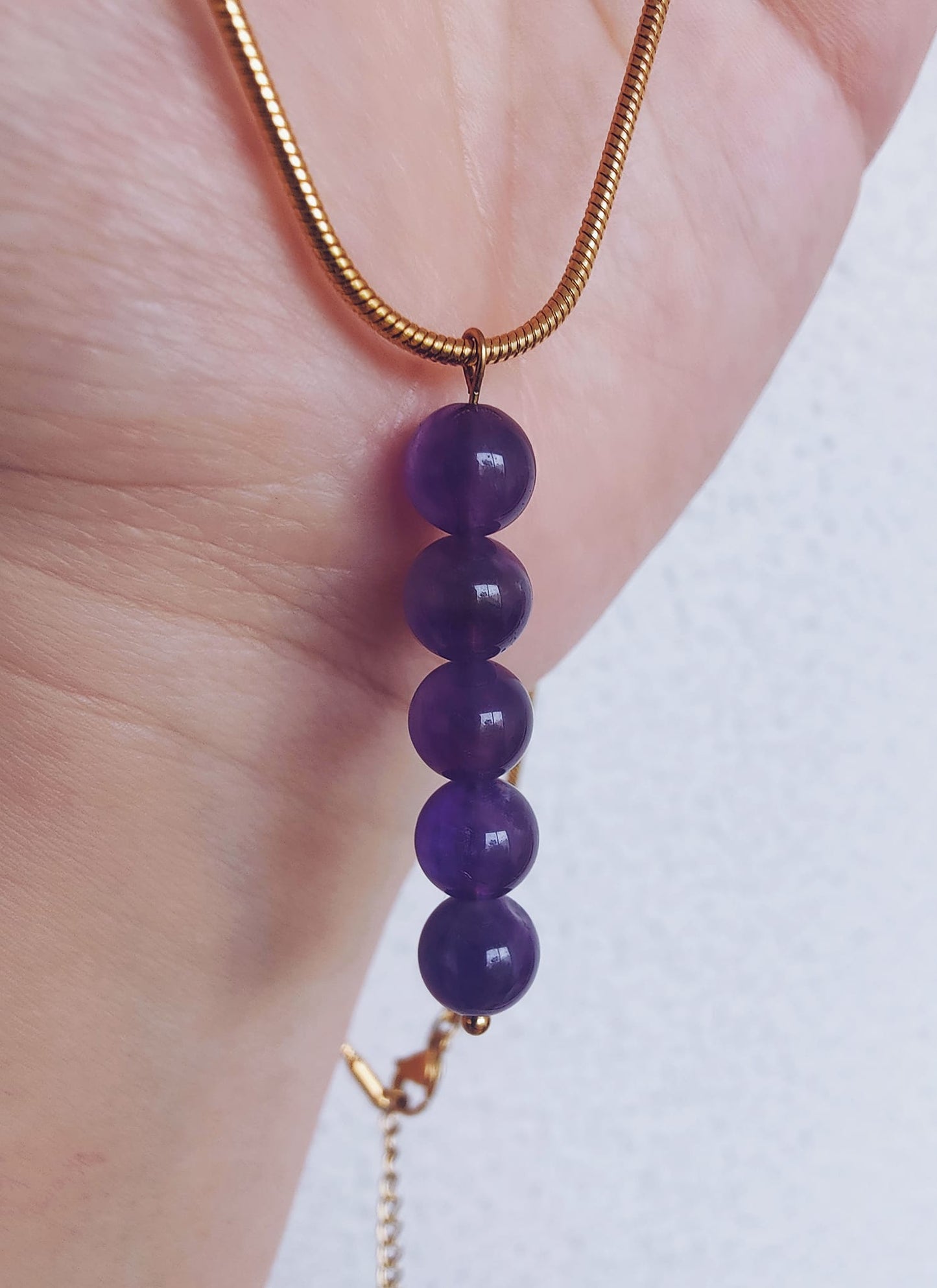 Cleo Amethyst Necklace